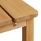 Casafield Adirondack Side Table, Cedar Wood Outdoor End Table with Shelf for Patio, Deck, Lawn and Garden